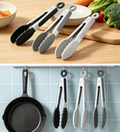 3-Piece Set of Mini Silicone Kitchen Tongs